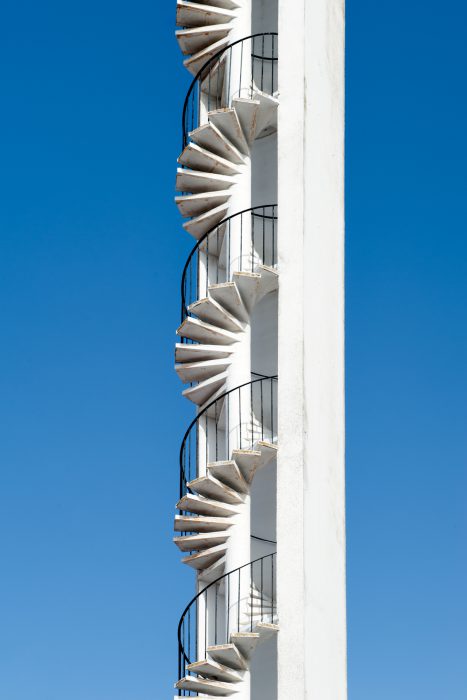 Campanario de la iglesia de Llanos del Sotillo (Jaén). 2018. Arquitecto: José Antonio Corrales.  © Ana Amado y Andrés Patiño