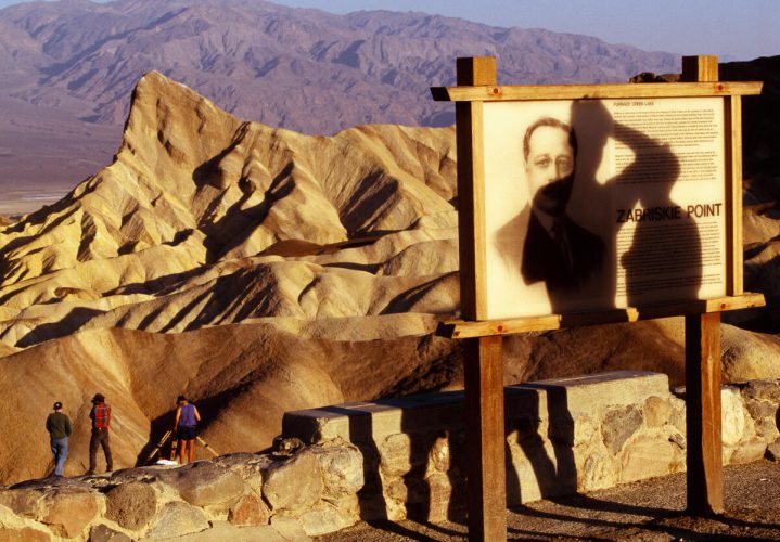 USA. Death Valley, California. 1995. Zabriskie Point.