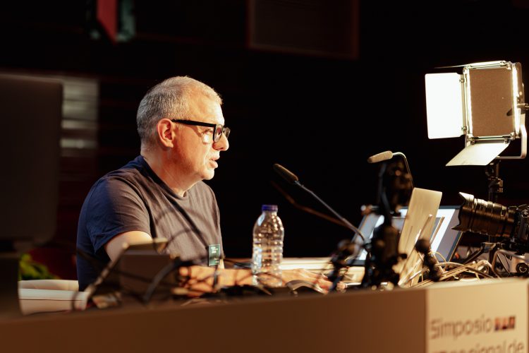 Pascual Arnal en Jardín Remoto Experience 2023. Foto: Adriana Fariñas